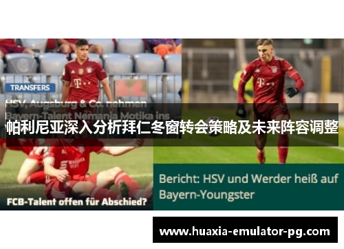 帕利尼亚深入分析拜仁冬窗转会策略及未来阵容调整